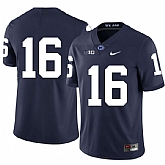 Penn State Nittany Lions 16 Billy Fessler Navy Nike College Football Jersey Dzhi,baseball caps,new era cap wholesale,wholesale hats